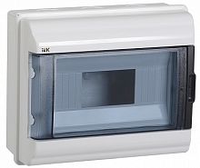 Бокс IEK Krepta 7 КМПн-9 198x235x108 IP55 прозрачная дверь картинка 